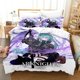 thumbnail image 1 of Arknights Bedding Set Single Twin Full Queen King Size Bed Set Aldult Boys Bedroom Duvetcover Sets Game KawaiiBed Sheets, 1 of 5
