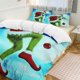 thumbnail image 2 of Grinch Bedding Set Duvet Cover Comfortable and Lightweight Cartoon Bedding 3 Piece Bed Set, 2 of 5