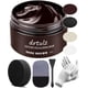 thumbnail image 1 of Kit de reparación de bálsamo recolorante de cuero marrón oscuro para muebles, 1 of 6