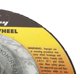 thumbnail image 3 of Disco de esmeril Forney 71819 con eje roscado de 5/8" y 11 hilos, Tipo 27, 11,4 cm, 3 of 4