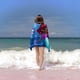 thumbnail image 2 of Ariel Junior Toalla de playa de secado rápido con diseño temático, regalo para mujeres y niñas, ideal para cumpleaños, fans, amantes de la música, uso en la playa o al aire libre, 78 × 150 cm, 2 of 6