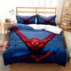 thumbnail image 1 of x2269 Bed SheetsSpider-Man Pattern Quilt Cover Pillowcase Two or Three Piece Multi Size Duvet Cover Bedding Sets Christmas Gift 3-Piece Bedding Set (1 Duvet Cover + 2 Pillow Shams) nj2269, 1 of 5
