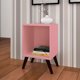 thumbnail image 2 of Velador Nicho Retro Rosado, 2 of 3