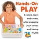 thumbnail image 2 of Set de juego Sensory Bin Construction Zone Creativity para niños, 2 of 9