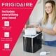 thumbnail image 3 of Frigidaire EFIC117-SSBLACK-COM EFIC117-SSBLACK Máquina compacta portátil de 26 libras, máquina para hacer hielo de acero inoxidable negro, mediana, 3 of 3