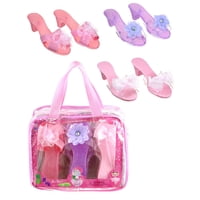 Set De Zapatos De Vestir Princess Expressions Para Niños Con Bolsa De Transporte