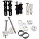 thumbnail image 1 of Tornillos y pernos para asientos de inodoro universales, Bisagras de metal para asientos de inodoro Tornillos de perno con fijaciones de goma expansiva, Kit de piezas de repuesto para asient, 1 of 3