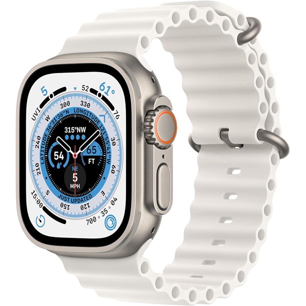 Reloj Inteligente Smartwatch Apple Watch Ultra A2622 GPS + LTE 49mm Caja de Titanio Correa Ocean Medianoche