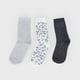 thumbnail image 3 of Calcetines Mujer Largos Animal Print Negro Corona, 3 of 4