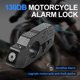 thumbnail image 2 of Candado OPSOOPI para Motocicleta con Alarma Anti-robo de 130 dB, 2 of 6