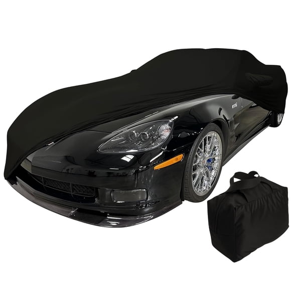 Cobertura para Coche SR1 Performance C6 Corvette Negro Satén Elástico