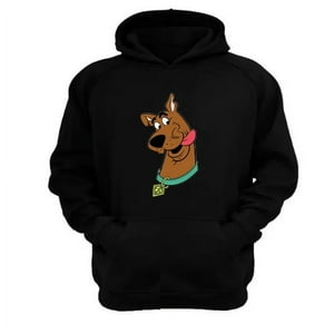 Genérico - Polerón Canguro Scooby Doo Negro Talla Xs Unisex