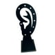 thumbnail image 4 of Soporte De Exhibición De Aretes En Forma De Oreja Organizador De Tachuelas De Acrílico Negro, 4 of 5