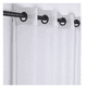 thumbnail image 2 of Cortina Belug Velo Liso Con Argolla 140x220 Cm 2 Paño - Blanco, 2 of 5