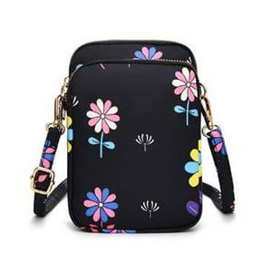 Veat00L - Pequeños Bolsos De Cuerpo Cruzado Para Mujeres, Mini Bandolera Satchel Teléfono Celular Monedero Bolsa De Hombro Impermeable Con Cremallera De 3 Capas Cartera