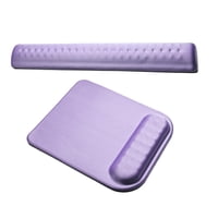 Magideal - -Alfombrilla Para Ratón, Soporte Para Muñeca, Reposamuñecas Ergonómico, Escritura Fácil, Alfombrilla Para Ratón, Alfombrilla Para Ratón Para El Trabaj Púrpura
