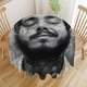 thumbnail image 2 of Posty Austin / Post Malone Mantel Redondo con Estampado Icónico de Temática, Se Adapta a la Mayoría de Mesas, Fácil de Cuidar, Regalo Perfecto para Aficionados, Amigos y Familia.152cm, 2 of 5
