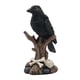 thumbnail image 4 of Estatuilla De Resina, Regalo, Estatua De Halloween Para Centros De Mesa, Chimenea Interior, Cuervo En Una Rama, 4 of 5