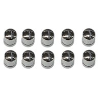 Venka - Tapa Tuerca Cromada 32-33 Mm - Modelo Ruso