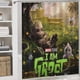 thumbnail image 5 of Yo soy Groot-theme 4-Piece Shower Curtain Set with Rugs, Waterproof Bathroom Decor Set Includes Bath Mat, U-Shaped Rug, Toilet Lid Cover and Curtain with Hooks, 5 of 6