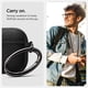 thumbnail image 4 of Funda Spigen Urban Fit para AirPods 4 (2024) con mosquetón negra, 4 of 7