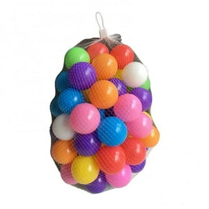 Oem - Pack Malla 25 Pelotas Plásticas De Colores
