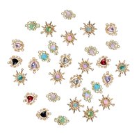 Bothyi - 30 Piezas De Dijes De Diamantes De Imitación, Colgantes, Joyería Artesanal, Pendiente, Llavero