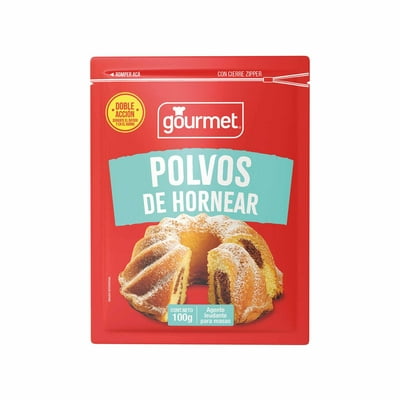 Polvo Hornear Bolsa Hermética 100 G Gourmet