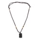 thumbnail image 1 of Colgante De Piedra De Turmalina Negra De Cristal Natural Piedra De Amuleto Con Cable Hecha A Mano, 1 of 5