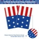 thumbnail image 3 of Mantel Litmitfu con la bandera estadounidense del 4 de julio, 137 x 274 cm, PE x2, 3 of 3