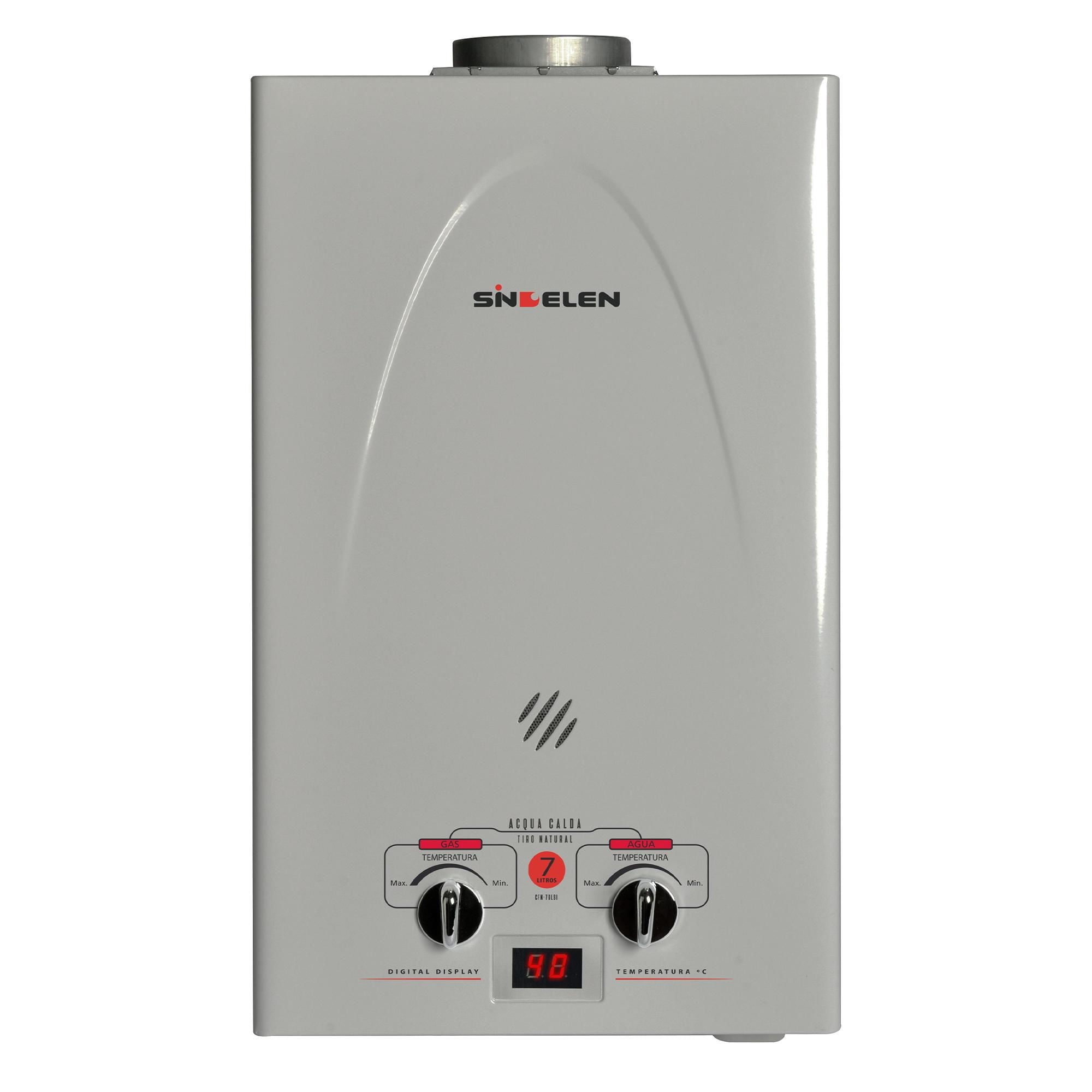 Sindelen - Calefont Cfn-7glsi Gas Licuado 7 Litros