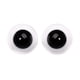 thumbnail image 1 of 2 Piezas de Ojos de Muñeca de Cristal, Ojos Móviles (6 Mm) para Manualidades, Globo Ocular Artístico para Escultura, Animales de Peluche, Accesorios D , negro EstiloB-Negro, 1 of 5