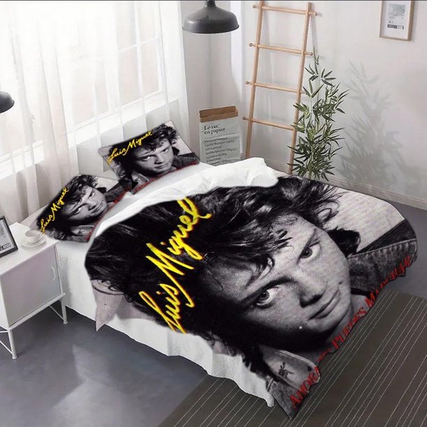 3pcs Luis Miguel Duvet Cover Set - Includes Duvet Cover And Pillowcases (No Filling) Bedding Set That Is Soft And Comfortable