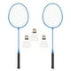 thumbnail image 2 of 2 Raquetas De Bádminton Con 3 Bolas De Nailon, Raquetas De Bádminton De Entrenamiento Familiar, Azul, 2 of 5