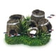 thumbnail image 3 of 2pcs Decoraciones De Acuario Tres Apilados Barriles Rotos Decoración Del Tanque De Peces Ornamento Paisaje Sobre Rocas Cueva Agua Salada De Agua Dulce Pequeño Y Medio Jardín De Peces Estanqu, 3 of 3
