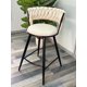 thumbnail image 2 of Set 2 Sillas de Bar Gales Black 66 Cm - Beige, 2 of 3