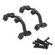 thumbnail image 4 of Asiento Base De La Varilla De Metal Del Coche RC Para WPL C14 C24 C34 B14 B24 Color Negro, 4 of 5