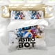 thumbnail image 5 of Astro Bot Conjunto de sábanas temático, trío de piezas, cómodo y amigable con la piel, diseño único, regalo de decoración para el hogar para familiares, amigos y fans,135cm *200cm, 5 of 6