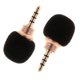 thumbnail image 5 of Mini micrófono de 2 piezas de 3.5 mm para la grabación de teléfonos móviles en teléfonos inteligentes, 5 of 7