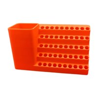 Magideal - Tablero Perforado Con Cabeza De Destornillador, 50 Agujeros, Ahorra Espacio, Resistente A La Oxidación, Estante De Exhibición Eficiente, Paneles De Ta