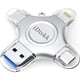thumbnail image 1 of Pendrive iDiskk 256GB USB Tipo C Lightning iPhone iPad, 1 of 3