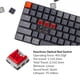 thumbnail image 2 of Teclado Keychron K3, diseño del 75%, 84 teclas, inalámbrico, Bluetooth, 2 of 8