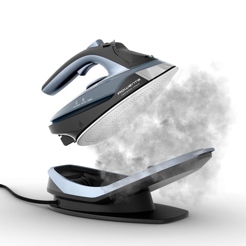 Plancha A Vapor Inalámbrica Rowenta De6730 1600W Con Suela De Acero Inoxidable