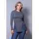 thumbnail image 1 of Elegante y Chic Top de Otoño con Aberturas y Mangas Largas, 1 of 5