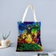 thumbnail image 2 of Young Justice Bolso de tela con estampado de lienzo para mujer, bolsa de compras reutilizable y estética, con cremallera interior, regalo para mujer,40*45cm., 2 of 6
