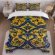 thumbnail image 1 of Islamic Tiles Quilt Cover Set Theme Bedding Three-Piece Set Quilt Cover Pillowcase Set, 1 of 5