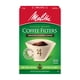thumbnail image 1 of Filtros de Café Melitta #4 Cono Marrón Natural Paquete de 100, 1 of 7
