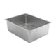 thumbnail image 4 of Caja De Arena De Acero Inoxidable Bandeja De Arena Portátil Para Gatos Inodoro Para Gatos Caja De Arena Para Gatos 36 Cm X 27 Cm X 15 Cm, 4 of 5