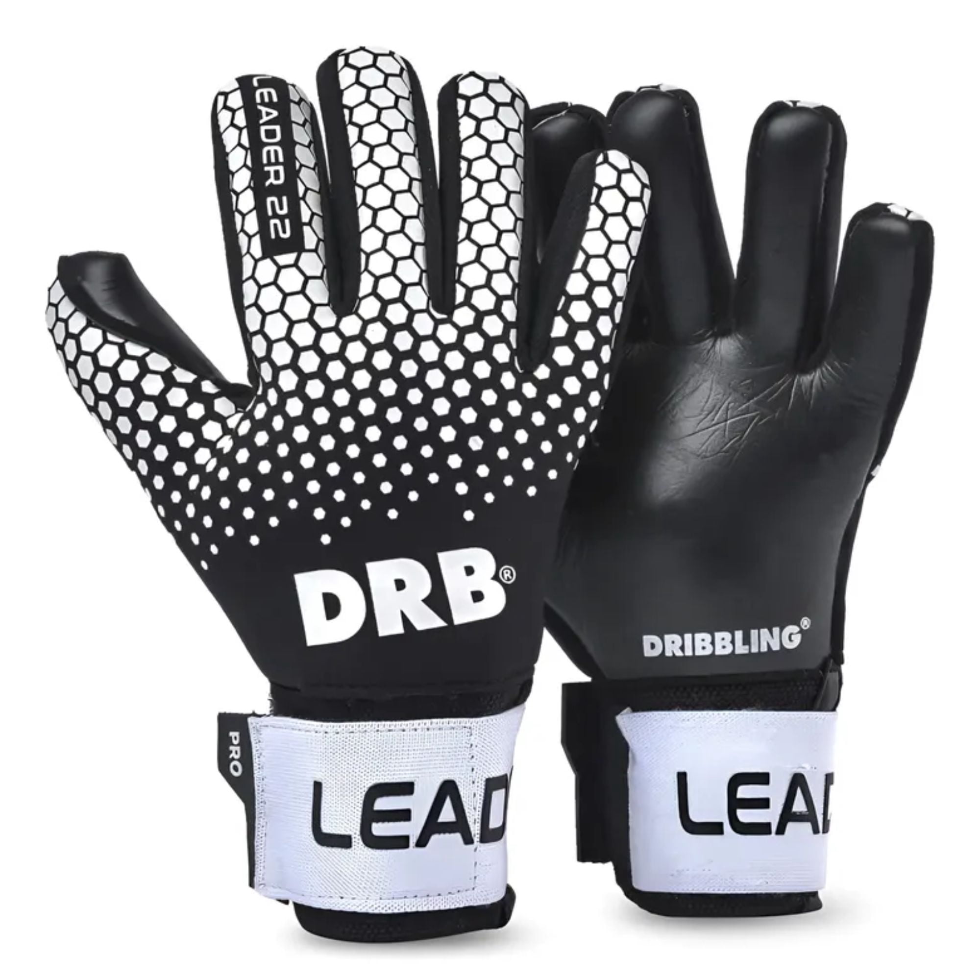 Guantes De Arquero Con Férula Extraíble Leader Pro-drb