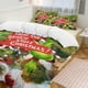 thumbnail image 3 of Comforter Set Queen Size Grinch Set with 2 Pillowcases for All SeasonsBedding Set 3pcs for Kids Boys Girls Bedroom Decor Bed Sheets, 3 of 5